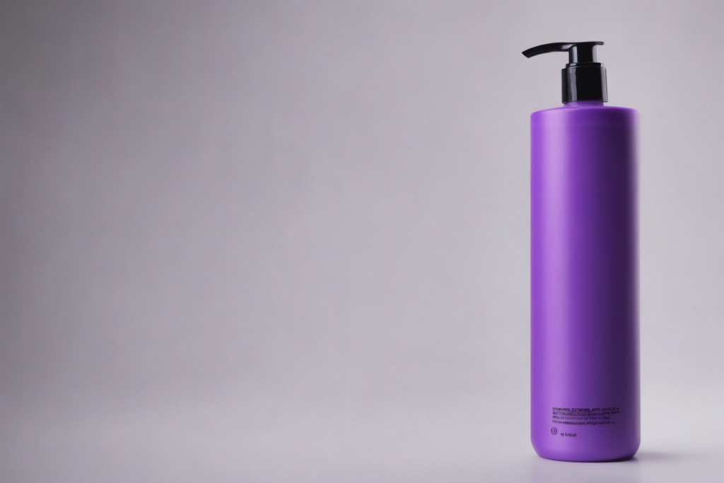 What does purple shampoo do to black hair?